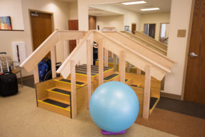 equipment in the physical therapy room